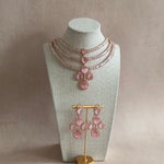 Preeya Pink Necklace Set - Ahseya & Co