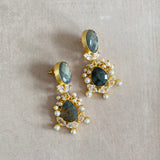 Mika Crystal Drop Earrings