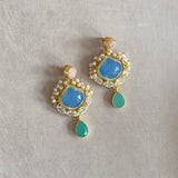 Seema Blue Drop Earrings