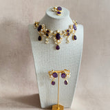 Rio Purple Necklace Set