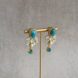 Rosalia Blue Drop Earrings