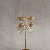 Georgia Peach Drop Earrings