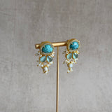 Daniya Turquoise Stud Earrings