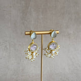 Leela Grey Drop Earrings