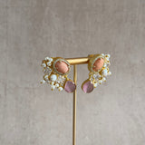 Roza Pink Drop Earrings