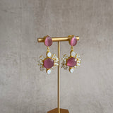 Diba Pink Drop Earrings