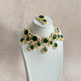 Soreya Green Necklace Set