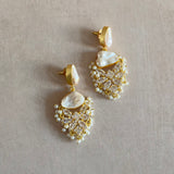 Isra Baroque Pearl Drop Earrings