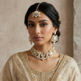 Fernessa Grey Crystal Choker Set