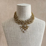 Firyal Crystal Necklace Set - Ahseya & Co