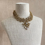 Firyal Crystal Necklace Set - Ahseya & Co