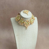 Paros Rose Mint Choker Set