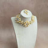 Milos Pearl Crystal Necklace Set