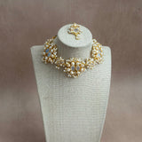 Milos Pearl Crystal Necklace Set