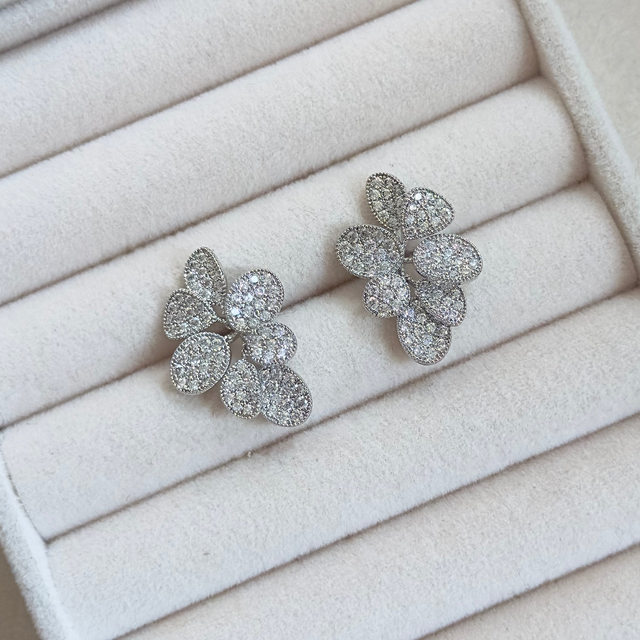 Add some sparkle to your look with Reya Crystal Earrings. Made with elegant cubic zirconia, these earrings are the perfect accessory for any occasion.&nbsp;