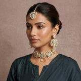 Elina Crystal Necklace Set
