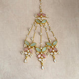 Meherin Mint Pink Jhumar