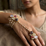 Areej Purple Hand Harness