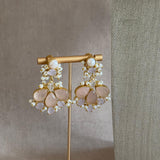 Eliana Pink Pearl Necklace Set