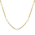 Pearl Link Necklace - Ahseya & Co.